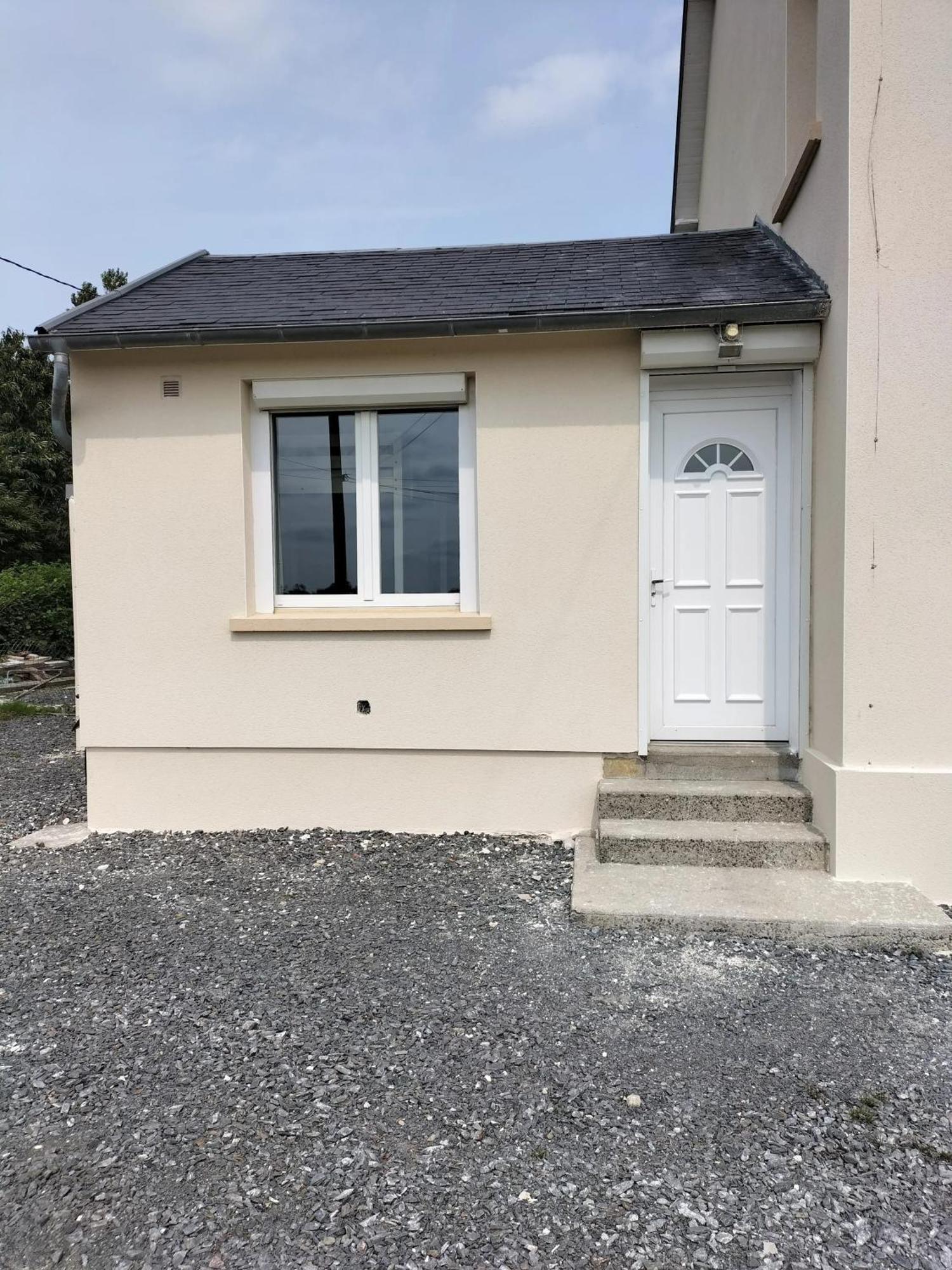 Studio Charmant A Vierville Sur Mer 30M² Avec Jardin Exterior photo