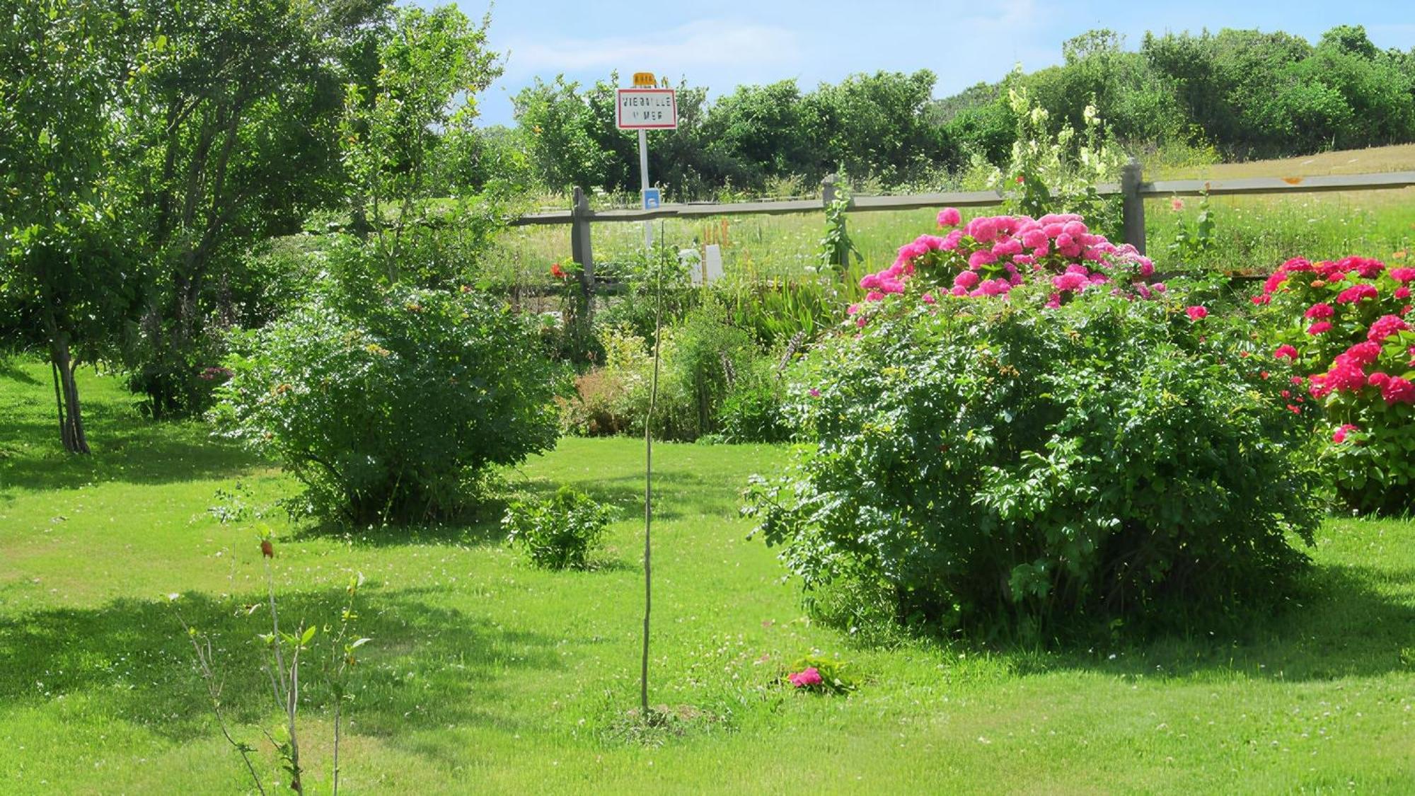 Studio Charmant A Vierville Sur Mer 30M² Avec Jardin Exterior photo